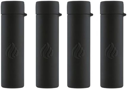POWERPAW Rechargeable Hand Warmer Portable Electric Hand Heater 3 Heat Levels 5000mAh Battery USB-C Reusable Pocket Warmer for Cold Hands (Black 501 4-Pack)