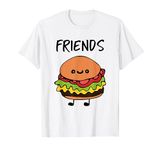 Matching Best Friends Shirt Burger T-Shirt Cute Gifts