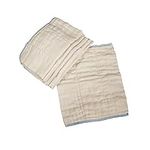 Unbleached Prefold Cloth Diapers by