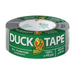 Duck 394468 All-Purpose Duct Tape, 1.88"x 45 yd, Silver, Single Roll