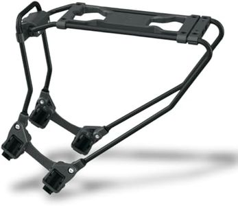SKS GERMANY Portaequipajes Infinity Universal para reequipamiento a Cualquier Bicicleta (Mecanismo de Ajuste, Sistema de liberación rápida, Aluminio Resistente, con Placa adaptadora MIK para Fijar