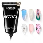 Beetles 35ML Rhinestone Glue for Nails, Gel Nail Glue for Nail Charms Decoration Super Strong Bling Gel for Nail Gem Glue Nail Art Jewels Nail Crystals Beads Diamonds 3D Beauty Gift