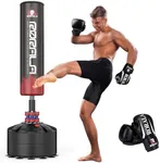 RORALA Freestanding Punching Bag wi