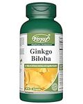 VORST Ginkgo Biloba 60mg with 50:1 Extract Ratio (3000mg Raw Extract Equivalent) 90 Capsules | Supplement for Cognitive Function, Eye Health, Memory Retention, & Brain Concentration Boost | Powder Pills | 1 Bottle