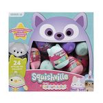 Squishmallows Squishville, 24 Piece Egg Set - Official Kellytoy New 2023 Mini Series10 - Plush & Accessories, Styles May Vary - Great Gift for Kids