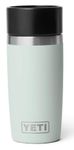YETI Rambler 12 oz (355 ml) Coffee Travel Bottle with 100% Leakproof Hotshot Commuter Cap, Vacuum Insulated Stainless Steel Tea & Coffee Cup Travel Mug, Ridgeline