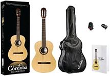 Cordoba CP100 Nylon String Guitar Pack - Spruce Top