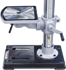 LUMBER JACK 16mm Pillar Drill Press – 12-Speed Bench Top, 600W, Cast Iron Table