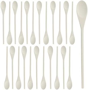 Belle Vous Set Cucchiai Legno Cucina (Confezione 24) - 30,2 cm - Cucchiaio di Legno da Usare in Cucina Multiuso non Rifinito per Cucinare, Mescolare, Cuocere e Servire il Cibo