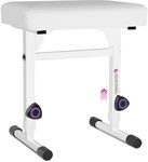 Liquid Stands Piano Bench Adjustable Stool – Music Keyboard Bench Seat for Piano Keyboard Stand with Black Padded Cushion for Musicians Piano Stool Chair