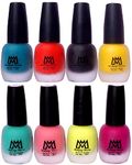 Makeup Mania Velvet Nail Paint Combo, Matte Nail Poilish Set of 8 Pcs, Multicolor (MM # 20-65)