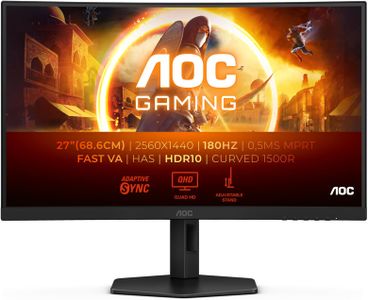 AOC 27" QHD Curved Gaming Monitor – CQ27G4X