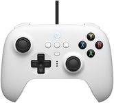 8BitDo Ultimate Wired Controller, USB Wired Controller for PC Windows 10, Android, Raspberry Pi and Switch (White)