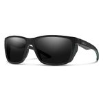 SMITH Longfin Sunglasses – Performance Sports Active Sunglasses for Watersports, Fishing & More – For Men & Women – Matte Black + Black ChromaPop Polarized Lenses