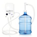 Bottle Water Dispenser Pump System,Electric Water Pump With 3.8L/Min Flow With Auto Shut-Off & Universal 1/4 Quick Connector, 55cm Inlet & 6m, 220V AC Hose Water Bottle Pump For Various Water Supplies
