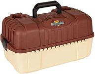 Flambeau Outdoor 2059 7-Tray Hip Roof Classic Tray Tackle Box, Blue/Taupe