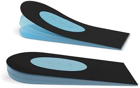 SOL3 Quick Lifts - Adjustable Premium Heel Lift Insert, Height Increase Insole, Leg Length Discrepancy Balancer for Heel Pain Relief