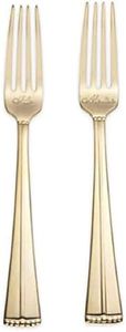 Reed & Barton Luxe Collection Facets "I Do" & "Me Too" Cake Forks in Gold