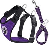 Lukovee Dog Seat Belt for Car, Adju