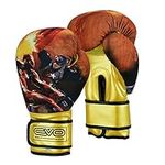 Islero Fitness EVO Kids Boxing Gloves Junior MMA Bag Mitts GEL Punching Bag Muay Thai Martial Arts Kick Boxing Sparring Training Fighting UFC Gloves 4OZ 6OZ 8OZ (6OZ)