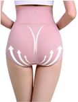 Women Waist Slimming Panties Shapewear Tummy Control Tucker Underwear Shapewear (M) Pink