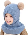 Knitted Hat Cycling Hood Toddler Ba