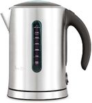 Breville the Soft Top Pure 1.7 Litre Kettle, Brushed Stainless Steel, BKE700BSS