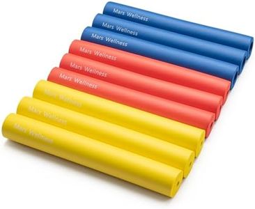 Foam Grip Tubing for Utensils - 9 PC 8" Handles - Foam Tubing for Handle Grip - Cut to Length - Adaptive Utensils Grip Tubing - Fits Most Utensils and pens - Elderly, Disabled, Handicapped, Dexterity