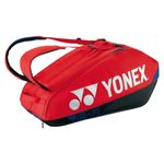 Yonex 6 Pack Tennis Bag (Red), BA92426