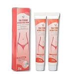 Itch Relief Cream for Women Private Parts, Antifungal Anti Itch Cream, Intimate Soothing Cream, Fast Relieve Itching Skin Irritation, Eczema Dermatitis Cream, Soothes Itching, Redness Soreness (2Pcs)