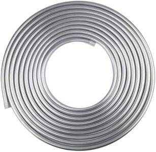 3/8 Fuel Line, 3003 Grade Aluminium Tubing for Brake Line, Metal Gas Line, Refrigeration Equipment, [3/8”OD][L:25FT.][ Wall Thickness:0.035"]