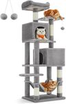 Feandrea Cat Tree, 61-Inch Cat Towe