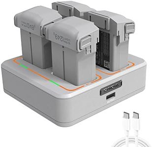 CYNOVA DJI Mini 4 Pro/Mini 3 Pro Battery Charging Hub,Two-Way DJI Mini 4 Pro/Mini 3 Pro Battery Plus Intelligent Flight Battery Faster Charger 2 by 2 for DJI Mini 3 Pro Accessories