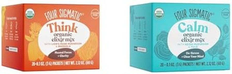 Save up to 15% | Focus + Calm Mushroom Elixir Bundle