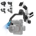 FeiyuTech SCORP Mini 2 [Official] All in One Gimbal Stabilizer, 3 axis Stabilizer for Mirrorless Cameras,Smartphone,Action Cameras, AI Tracking Gimbal for Canon/Sony/Fujifilm,Gopro12,iPhone 15Pro max