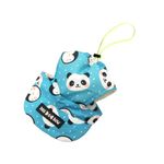 Dog-O-Bow Blue Panda Print Baseball Cap (Large)