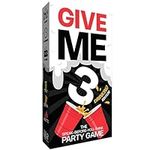 GIVE ME 3 Drinking Game - Fast Paced and Hilarious Adult Drinking Games | 2+ Players | 10 Second Rule Game | Card Games for Adults