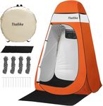 Thallike Upgrade Pop Up Privacy Shower Tent 55" x 55" x 83", Portable Camping Shower Tent, Camping Toilet Changing Room with Rain Shelter & Extended Floor Mat, Dressing Room for Camping and Beach