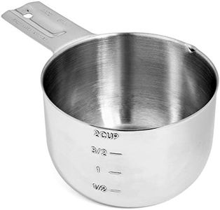 Hudson Essentials Stainless Steel 2-Cup Measuring Cup