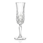 Lorren Home Trends RCR Opera Crystal Champagne Glass, Set of 6