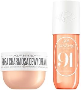Sol de Janeiro Rosa Charmosa Dewy Body Cream & Cheirosa Perfume Mist Duo | 8.1 fl oz. each
