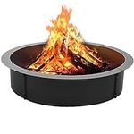 WSSEY Fire Pit Ring Outdoor 45'' Fi