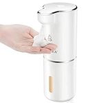 Secura Foaming Soap Dispenser, 10oz/300ml Touchless Automatic Soap Dispenser with Adjustable Volume Control, Rechargeable Hands Free Soap Dispenser for Kitchen, Bathroom White