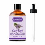 Clary Sage Essential Oil 30 mL - 100% Pure - Premium Clary Sage Oil for Massage, Skin & Diffuser and Aromatherapy 1 Oz