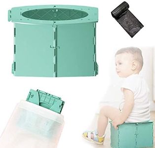 auvstar Pot Pliant Voyage Portable Pot Voiture Pliable Enfant Toilettes Pliantes pour Enfants Déplacement Enfants-Pot Extérieur Siège Toilette Garçons Filles Toilettes Voiture Pliable Bébé