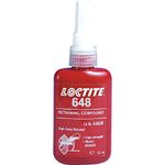 LOCTITE® 648|300 ml| Reatainer |prevents loosening and leakage from shock,vibration | low viscosity, high strength| cylindrical assemblies,high temperature| for all metals| tolerates minor oil content