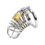 YierM Men's Underwear Stainless Steel Adjustable Ring Stainless Steel Metal Ring Protection Device