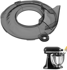 Pouring Shield for KitchenAid Tilt Head 4.5-5QT Mixer Stainless Steel Bowls (Only),Food Grade Pouring Shield Mixers Bowl Cover Splash Guard for Kitchen aid Accessories and Attachments,Upgraded