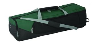 Champion Sports Lacrosse Equipment Bag: Duffel Sports Bag for Mens & Womens, Girls & Boys Gear - Green