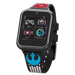 Accutime Star Wars Touch Screen Interactive Smart Watch (Model: STW4010AZ), Black, 40mm, Modern